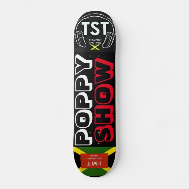 POPPY SHOW Skateboard (Framsida)