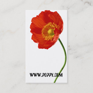 Poppy Simpity Visitkort