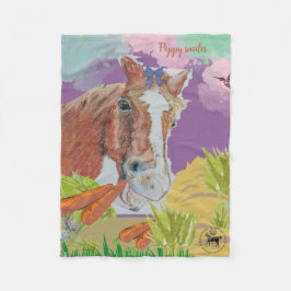 Poppy Smiles Fleecefilt