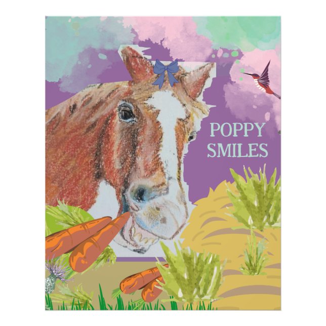 POPPY SMILES FOTOTRYCK (Framsidan)
