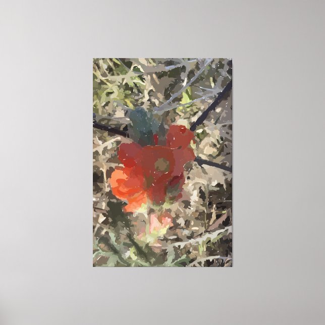 Poppy Stretched-Kanvastryck Canvastryck (Framsida)