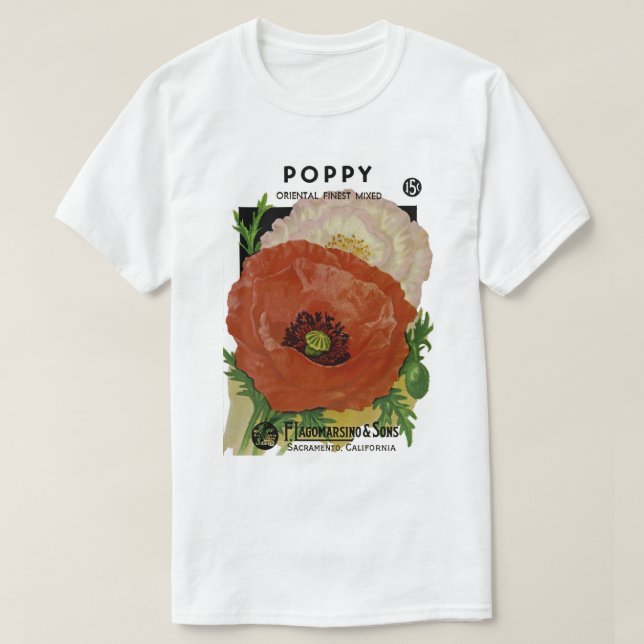 Poppy T-shirt (Design framsida)