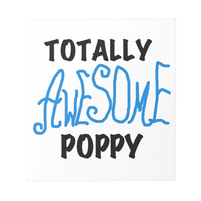 Poppy T-shirts och GIfts från Fantastisk Anteckningsblock (Framsida)