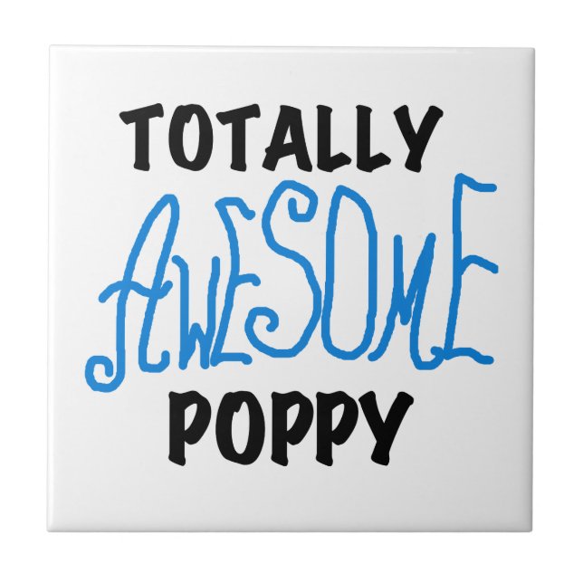 Poppy T-shirts och GIfts från Fantastisk Kakelplatta (Framsidan)