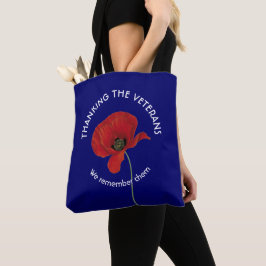 Poppy Tack Veterans Tygkasse