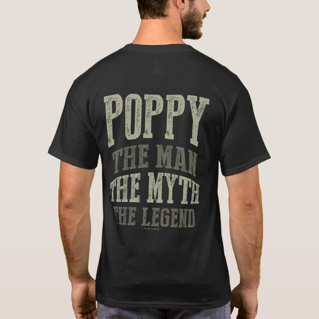 Poppy the Legend T Shirt (Baksida)