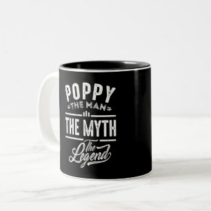 Poppy the Legend Två-Tonad Mugg