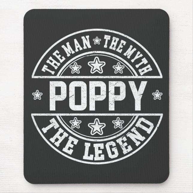 Poppy the Man the Myth the Legend Fars dag Musmatta (Framsidan)