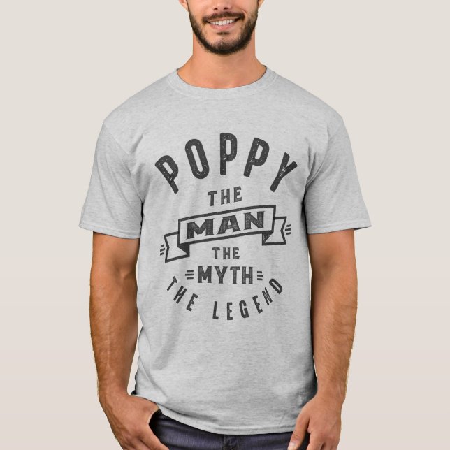 Poppy the Myth T Shirt (Framsida)