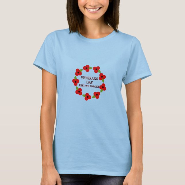 Poppy wans - T-shirt (Framsida)