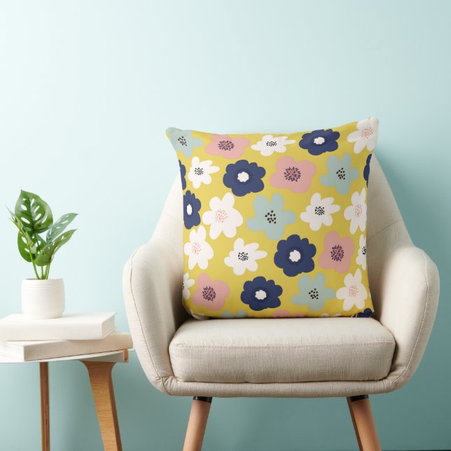 Poppy Warm 20 x 20 Dekorativ kudde (Stol)