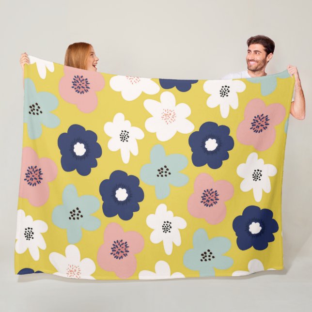 Poppy Warm 60 x 80 Fleece Blanket (På plats)