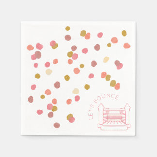 Poppy Watercolor Dots Bounds House Pappersservett
