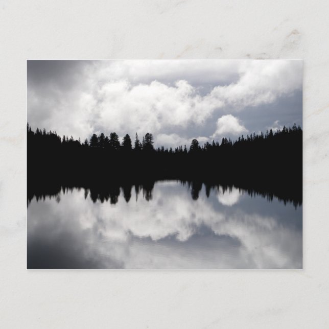 Popradské Pleso Reflection Vykort (Framsida)