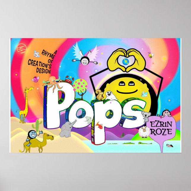Pops Bokomslag Poster (Framsidan)