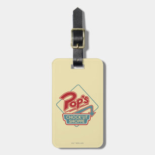 Pop's Chock'Lit Shoppe Red Logotyp Bagagebricka