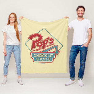 Pop's Chock'Lit Shoppe Red Logotyp Fleecefilt
