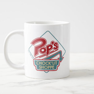 Pop's Chock'Lit Shoppe Red Logotyp Jumbo Mugg