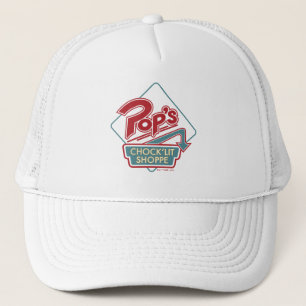 Pop's Chock'Lit Shoppe Red Logotyp Keps
