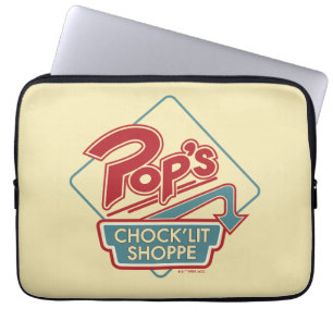 Pop's Chock'Lit Shoppe Red Logotyp Laptop Fodral