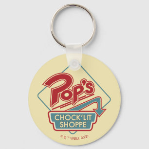 Pop's Chock'Lit Shoppe Red Logotyp Nyckelring