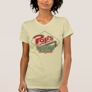 Pop's Chock'Lit Shoppe Red Logotyp T Shirt