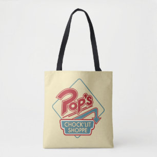 Pop's Chock'Lit Shoppe Red Logotyp Tygkasse