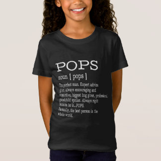 Pops Definition Grandpa Fars dag Gifts - Manar T Shirt