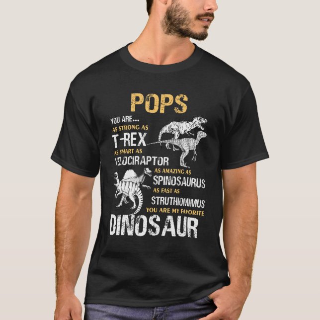 Pops du är min favoritdoktor Tee för Far (Framsida)