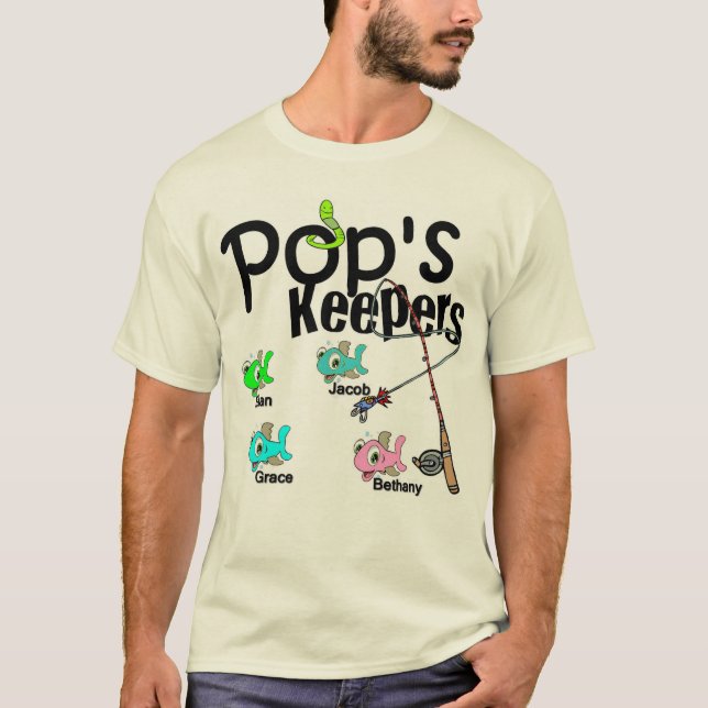 Pop's Keepers T-Shirt (Framsida)