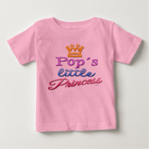 Pop's Little Princess Baby Småbarn T-Shirt