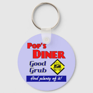 Pops Middag Kitchen Say Keychain Nyckelring