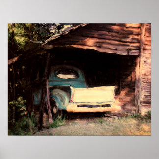 Pop's Old Lastbil Poster