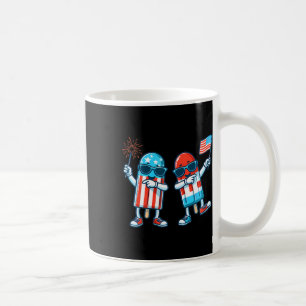 Popsicle American Flag 4:e juli Patriotic Summe Kaffemugg