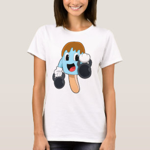 Popsicle at Strength Training with Dumbbells T Shirt