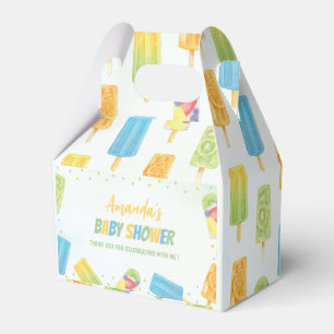 Popsicle Baby Shower Ice Cream Sommar Party Presentaskar
