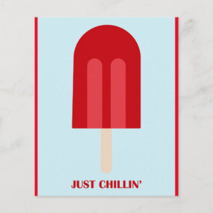 POPSICLE BARA CHILLING ROLIGT SOMMER TREATS PUN MO FLYGBLAD