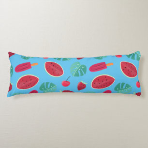 Popsicle, Cherry, Strawberry & Watermelon Kroppskudde