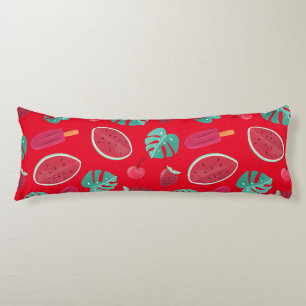 Popsicle, Cherry, Strawberry & Watermelon Kroppskudde