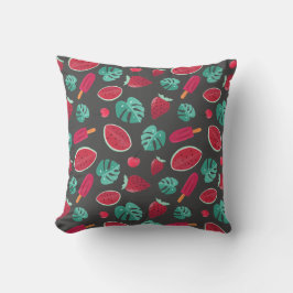 Popsicle, Cherry, Strawberry & Watermelon Kudde