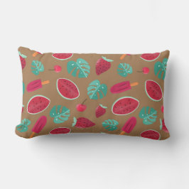 Popsicle, Cherry, Strawberry & Watermelon Lumbarkudde