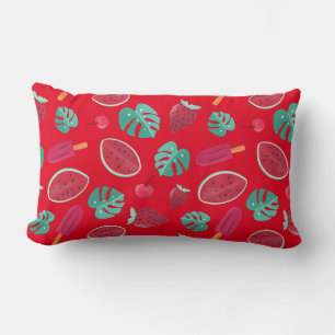 Popsicle, Cherry, Strawberry & Watermelon Lumbarkudde