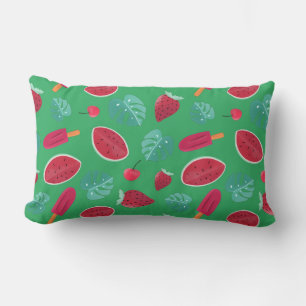 Popsicle, Cherry, Strawberry & Watermelon Lumbarkudde