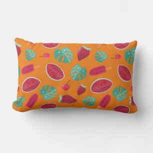 Popsicle, Cherry, Strawberry & Watermelon Lumbarkudde
