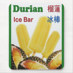 Popsicle för frukt för Durianispub tropisk Musmatta
