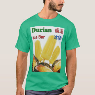 Popsicle för frukt för Durianispub tropisk T-shirt