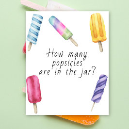 Popsicle - gissa hur många folkgrupper som finns i poster