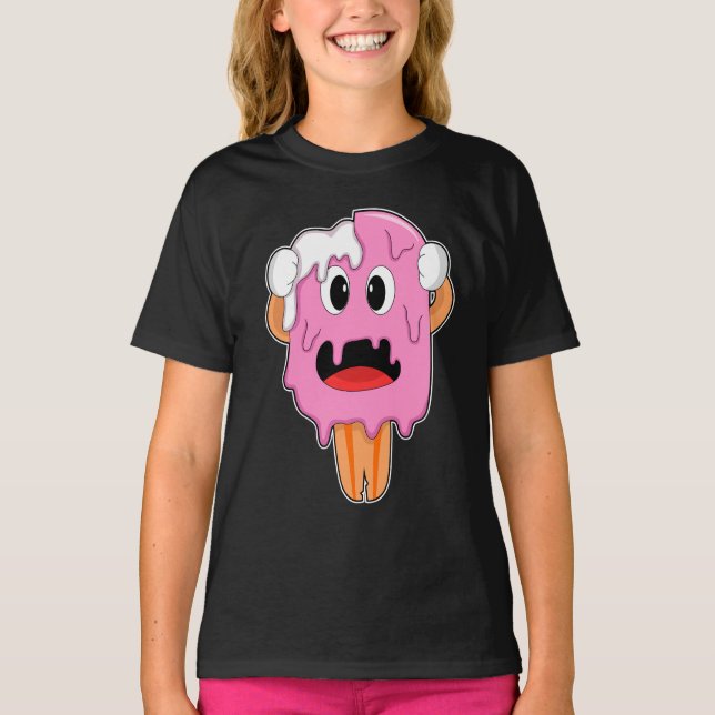 Popsicle Halloween T Shirt (Framsida)