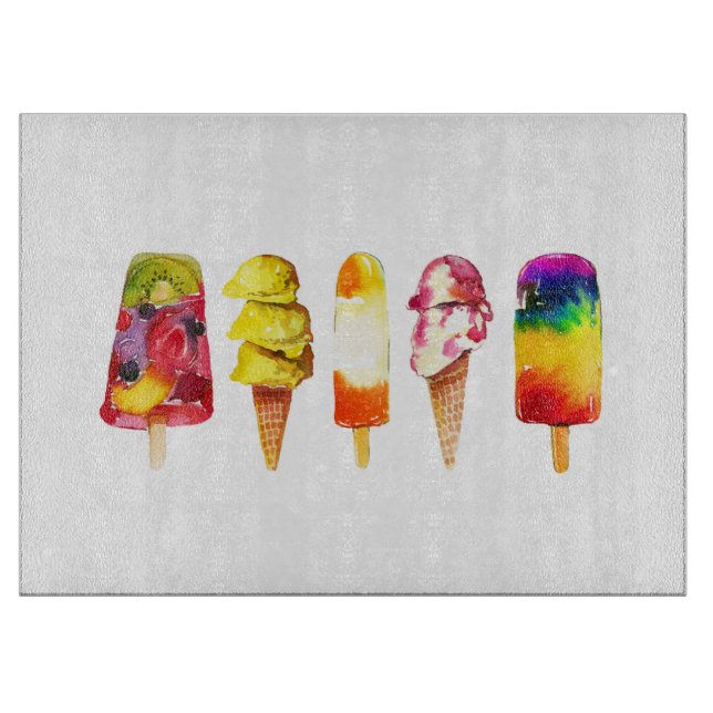 Popsicle Ice Cream Sommarglasets skärningspunkt (Framsidan)