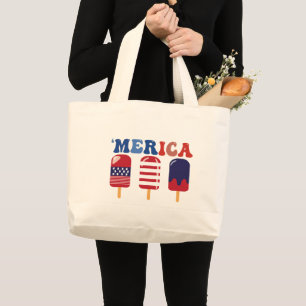 Popsicle Merica Independence day 4:e juli Jumbo Tygkasse